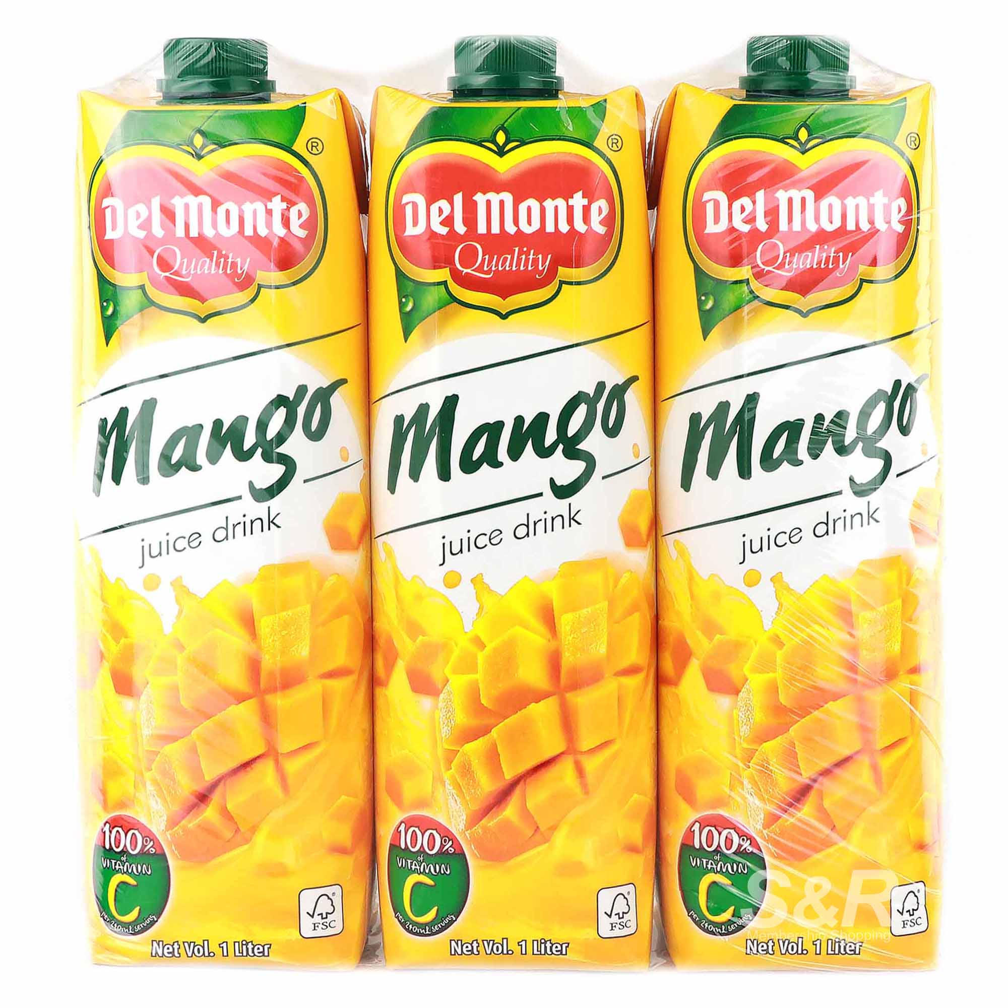 Del Monte Mango Juice Drink (1L x 3pcs) Del Monte Mango Juice Drink (1L x 3pcs)
